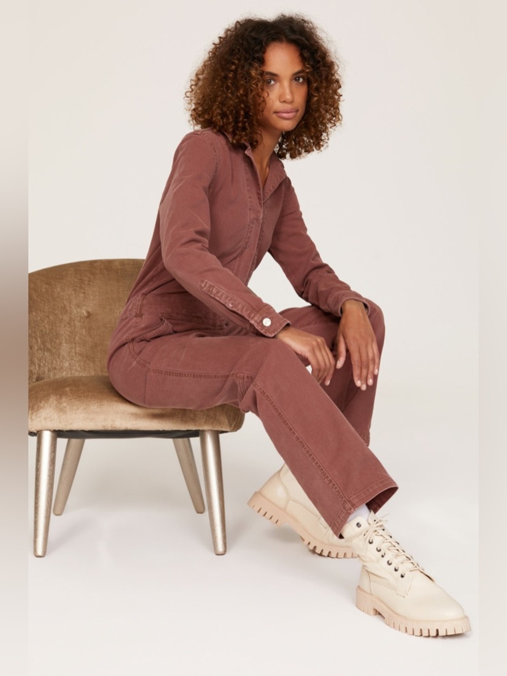 FAHERTY Overland Twill Jumpsuit